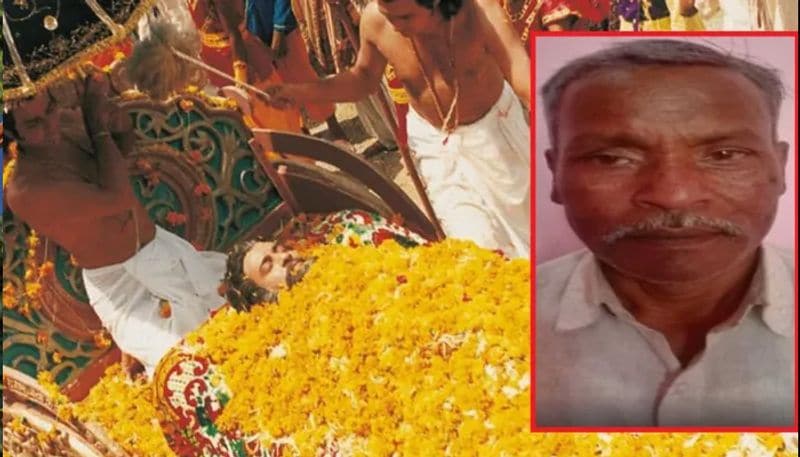 Uttar Pradesh, actor playing role of dashrath in ram leela died on stage in bijnor