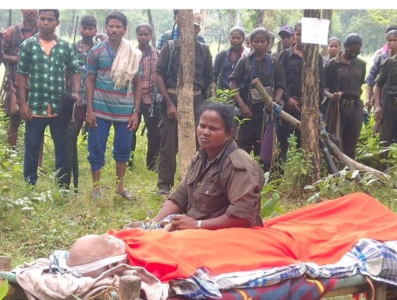 maoist leader rk funeral photos goes viral