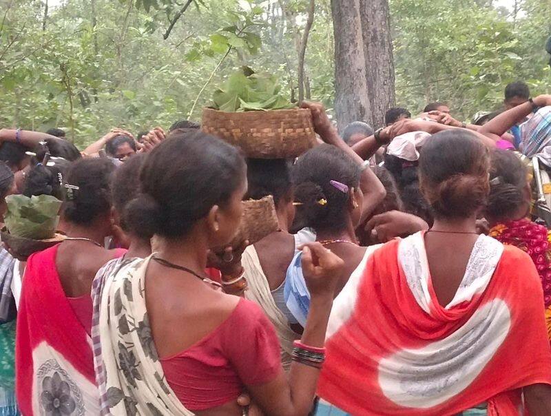 maoist leader rk funeral photos goes viral