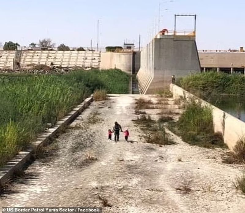 Six and four year old sisters were found at the US Mexico border with address of relative in hand