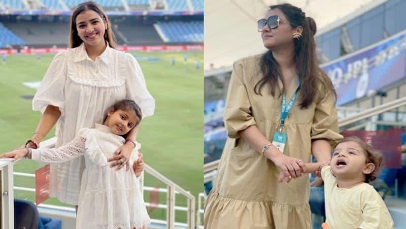 IPL 2021 - Sakshi Dhoni to Dhanashree, these beauties added glamor in UAE ALB