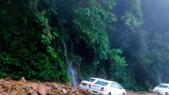 heavy rains in kerala... Heavy rain triggerred landslide in kottayam heavy rains in kerala... Heavy rain triggerred landslide in kottayam