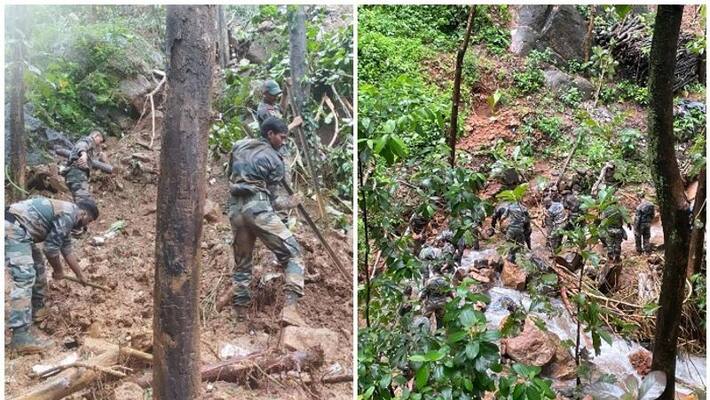 army continues rescue operations in koottickal army continues rescue operations in koottickal