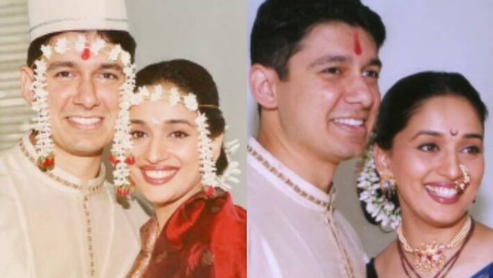 Madhuri Dixit celebrates her wedding anniversary Madhuri Dixit celebrates her wedding anniversary