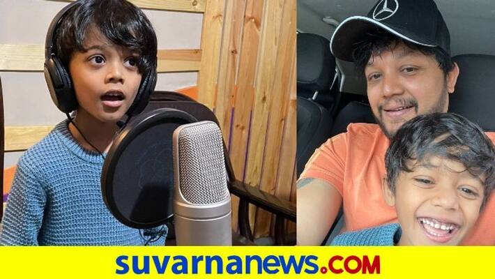 Sandalwood Golden star Ganesh son Vihan dubbed for sakkat movie dpl Sandalwood Golden star Ganesh son Vihan dubbed for sakkat movie dpl