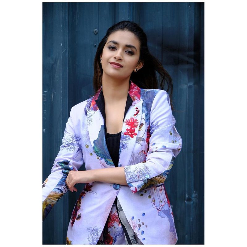 birthday baby keerthy suresh mother once a star heroin know interesting details