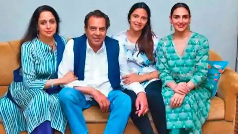 dharmendra celebrate wife hema malini birthday dream girl share photos with family and friends