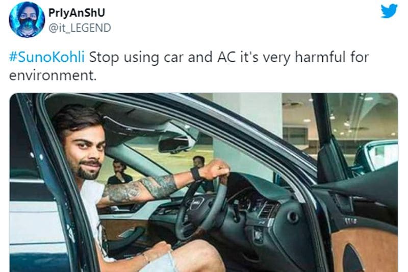 virat kohli trolled on twitter for offering tips on diwali celebration