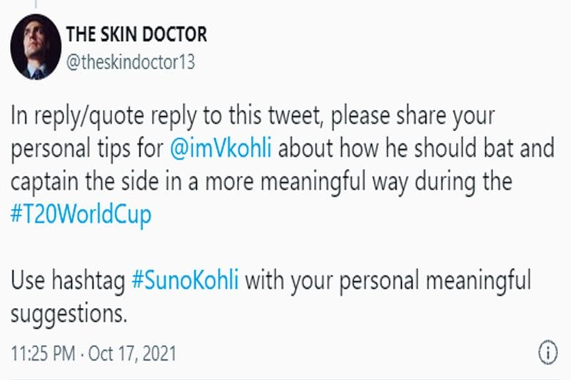 virat kohli trolled on twitter for offering tips on diwali celebration