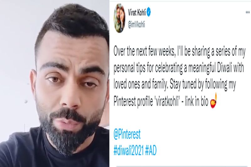 virat kohli trolled on twitter for offering tips on diwali celebration