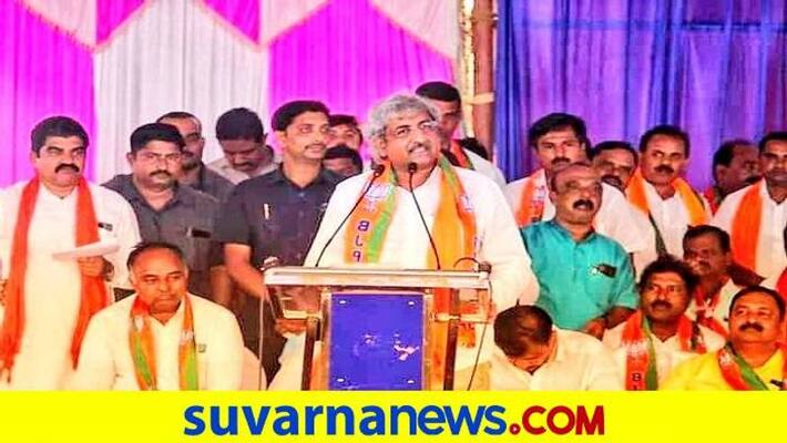 shivakumar udasi Reacts about BJP defeat In hanagal by Poll rbj shivakumar udasi Reacts about BJP defeat In hanagal by Poll rbj