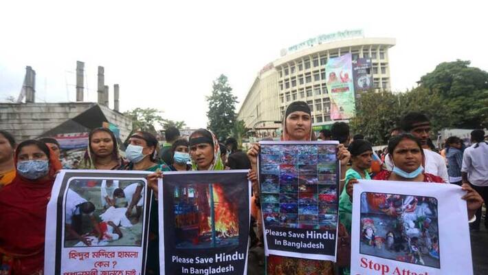 Hindu temple attack - Not communal but conspiracy, claims Bangladesh Home Minister ALB Hindu temple attack - Not communal but conspiracy, claims Bangladesh Home Minister ALB