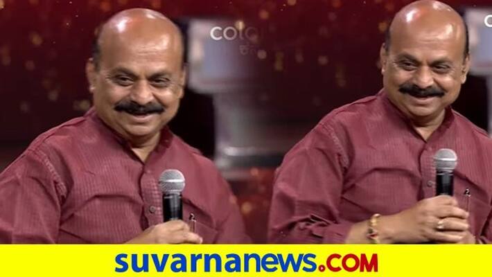 Karnataka CM Basavaraj Bommai open up about fight at home in Colors Kannada Anubandha Awards 2021 dpl Karnataka CM Basavaraj Bommai open up about fight at home in Colors Kannada Anubandha Awards 2021 dpl