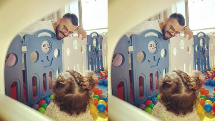 Anushka Sharma share her husband and daughter Vamika photo Anushka Sharma share her husband and daughter Vamika photo