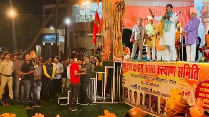 BJP MLA Rameshwar Sharma controversial statement said get away from father and chadar Hindus people BJP MLA Rameshwar Sharma controversial statement said get away from father and chadar Hindus people