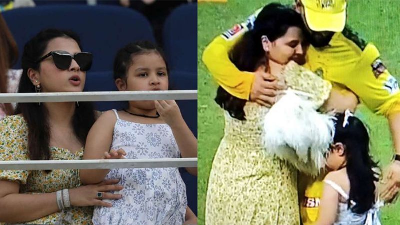 T20 world cup: MS Dhoni entry in Indian team as mantor, his wife Sakshi and Ziva return back to India