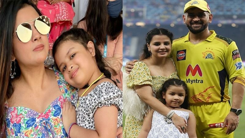 T20 world cup: MS Dhoni entry in Indian team as mantor, his wife Sakshi and Ziva return back to India