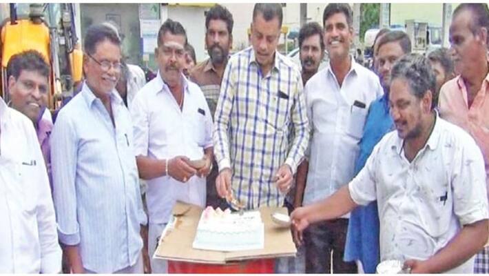 Diesel price cross the rs. 100 ... Cake truck by lorry owners .. Do you know why.? Diesel price cross the rs. 100 ... Cake truck by lorry owners .. Do you know why.?