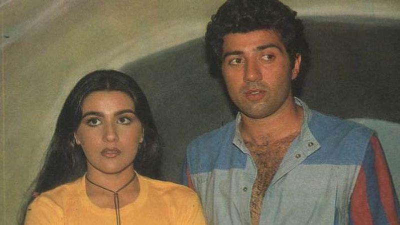 sunny deol birthday, actor was married and still had a linkup with amrita singh