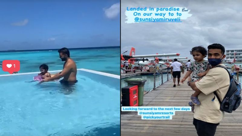 T20 world cup 2021: Indian team player Ajinkya Rahane enjoying vacation in maldives, see picture