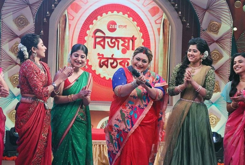 Bijaya Dashami special programme Bijaya Baithak will held on 24 th october on zee bangla BRD
