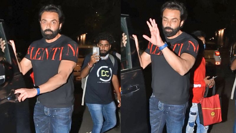 Katrina Kaif looked beautiful in transparent saree, bobby deol spotted in white beard and great physique