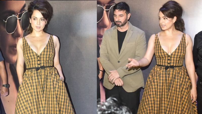 Kngana Ranaut gets trolled for her bold dress at Dhaakad Promotional Event
