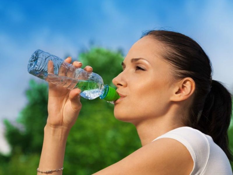 If you are drinking less water in a day you will this problems in your health