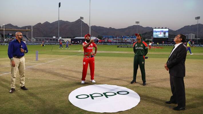 T20 World cup2021: oman restricts Bangladesh to 153 in qualifying match T20 World cup2021: oman restricts Bangladesh to 153 in qualifying match