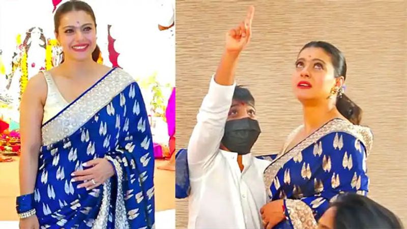 kajol and tanishaa mukerjee fight at durga puja for this reason, mother tanuja handle the situation