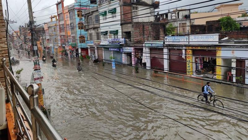 Shocking pictures of floods in Nepal