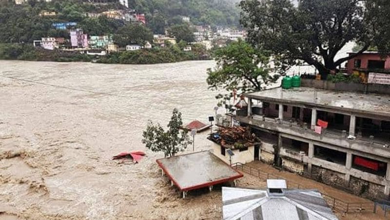Uttarakhand Rain and Floods weather update news today river crosses danger level after heavy rainfall