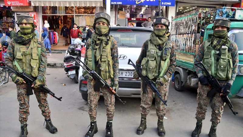 Planning a strike against terrorism in Jammu and Kashmir