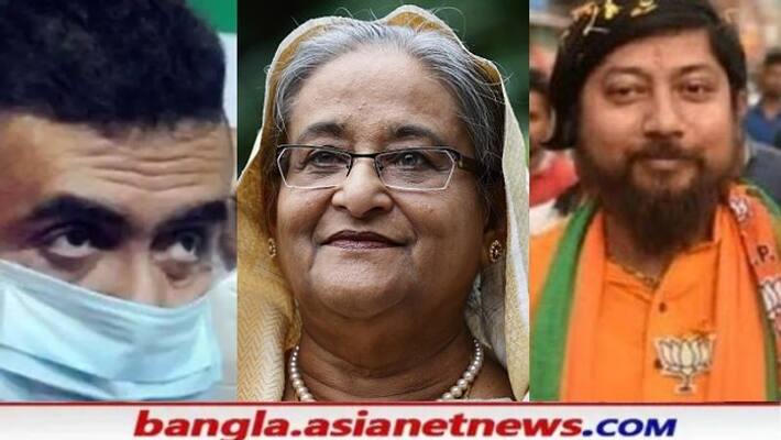 BJP Leader Suvendu Adhikari warns to Bangladesh of Closure of Petrapole border and Logging of Farakka barrage Water RTB BJP Leader Suvendu Adhikari warns to Bangladesh of Closure of Petrapole border and Logging of Farakka barrage Water RTB