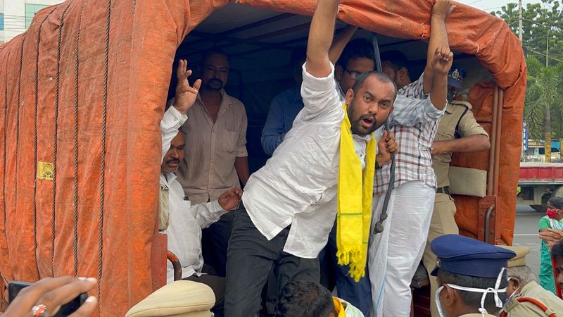 ap bandh... tdp leaders and supporters arrests in ap