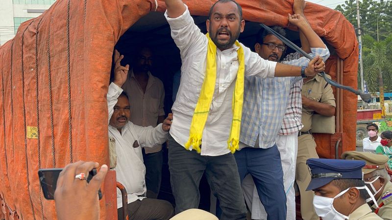 ap bandh... tdp leaders and supporters arrests in ap