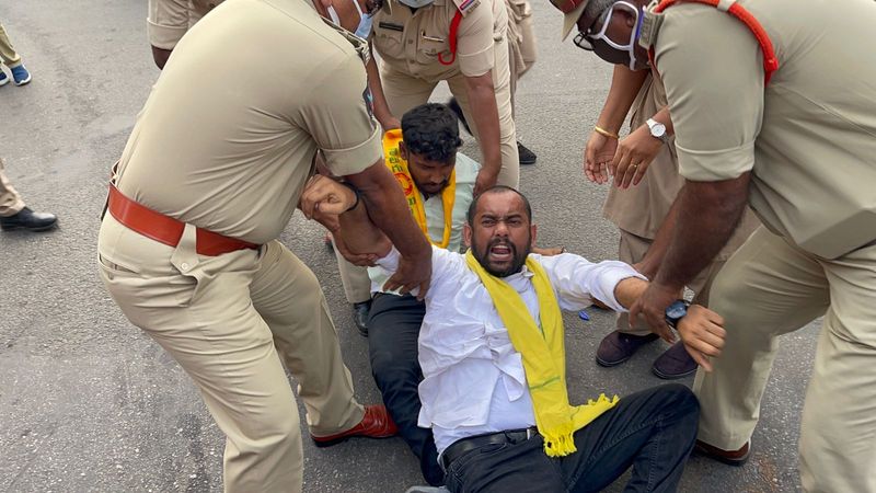 ap bandh... tdp leaders and supporters arrests in ap