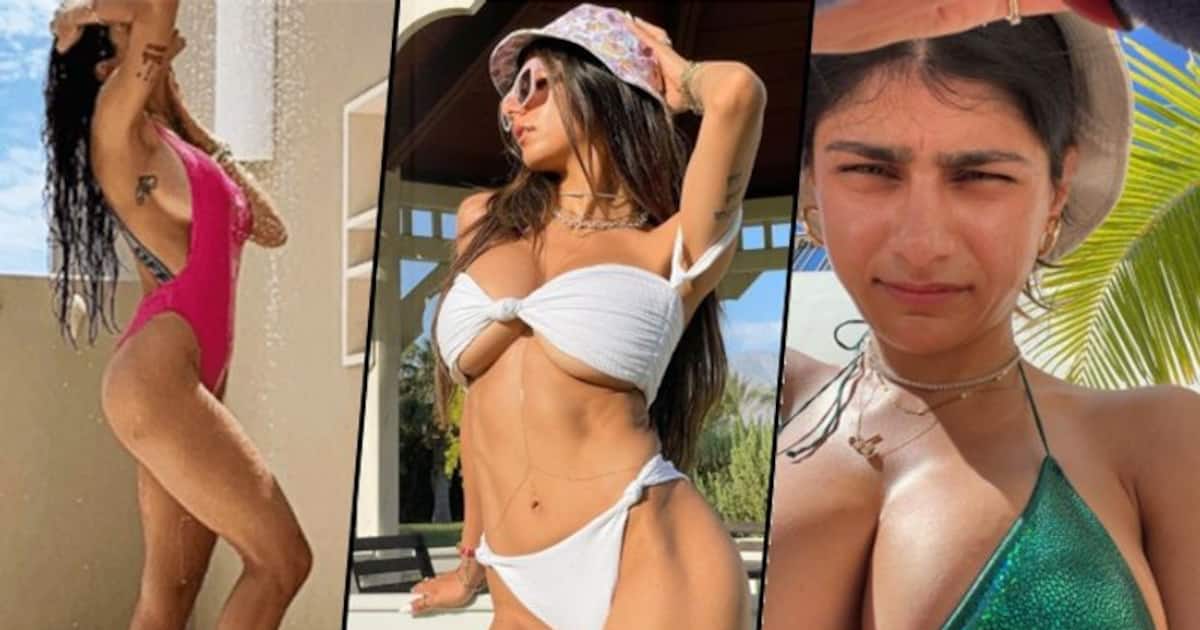 Mia Khalifa's latest pictures are on fire; former porn star flaunts her