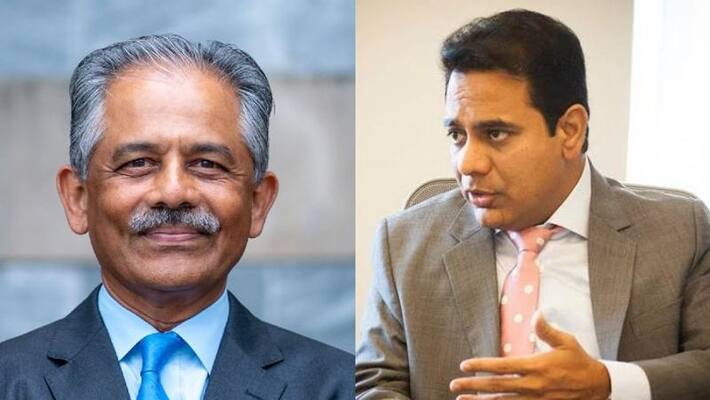 Indian american Vinay tummalapalli for appointed as Deputy Director of US Trade Agency Minister KTR Congratulates him Indian american Vinay tummalapalli for appointed as Deputy Director of US Trade Agency Minister KTR Congratulates him