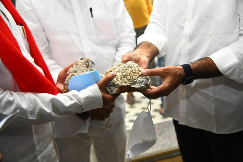 CPI Leader Ramakrishna Inspected TDP Head Office in Mangalagiri