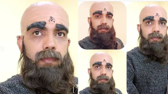 Actor Azeez Nedumangad in the role of Kattappa in Bahubali Actor Azeez Nedumangad in the role of Kattappa in Bahubali