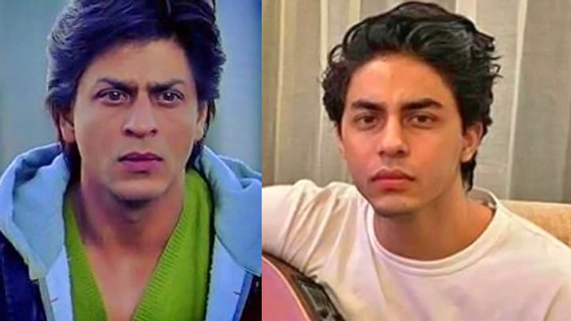 Aryan Khan to Shah Rukh khan I AM SORRY at counter no12 both father son cried