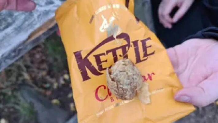 viral tweet in which man shares bizarre experience while open chips packet viral tweet in which man shares bizarre experience while open chips packet