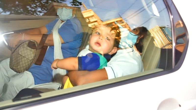 Kareena Kapoor spotted with younger son Jeh Ali Khan, toddler was seen staring at cameras