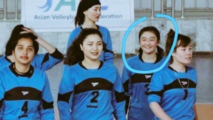 Taliban terrorist allegedly beheaded Afghan national volleyball juinor player says coach ckm Taliban terrorist allegedly beheaded Afghan national volleyball juinor player says coach ckm