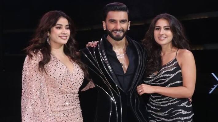 janhvi kapoor and sara ali khan hulchul in ranveer singh host the big picture show janhvi kapoor and sara ali khan hulchul in ranveer singh host the big picture show