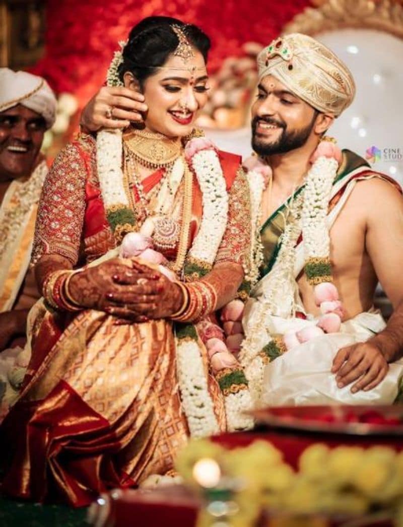 Kannada Trinayani fame Ashika Padukone ties knot with Chetan kumar vcs