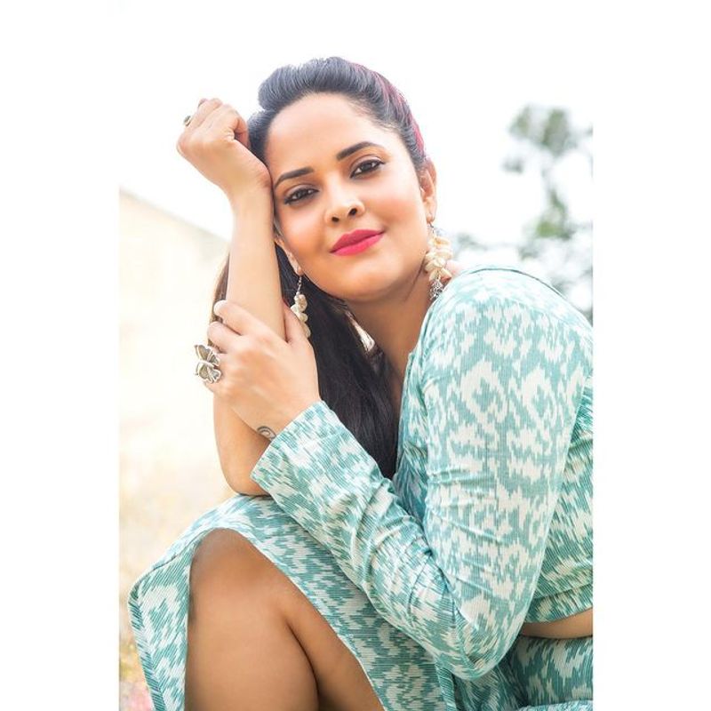 Anchor Anasuya stuns with her latest hot stills