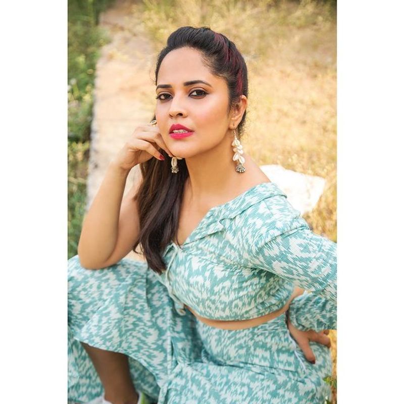 Anchor Anasuya stuns with her latest hot stills