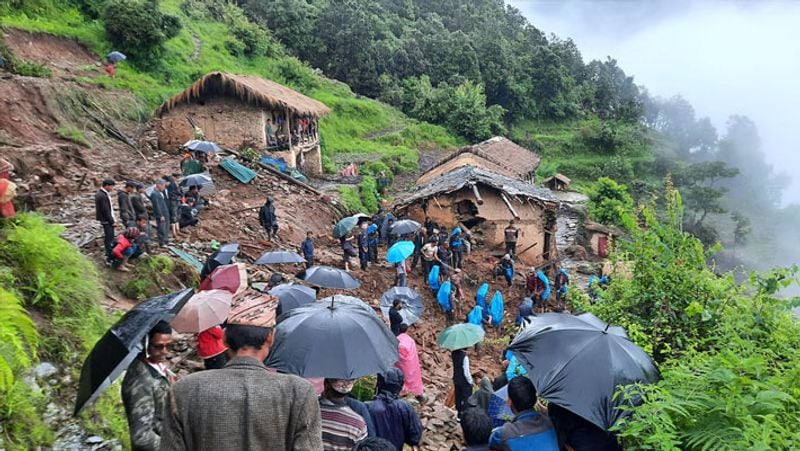 Heavy loss of life and property due to floods in Nepal, see some pictures